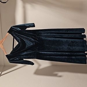 Velvet Emerald Dress